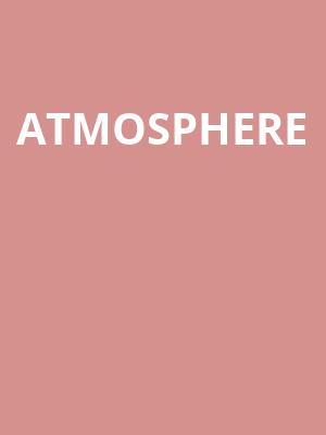 Atmosphere, Marquee Theatre, Tempe